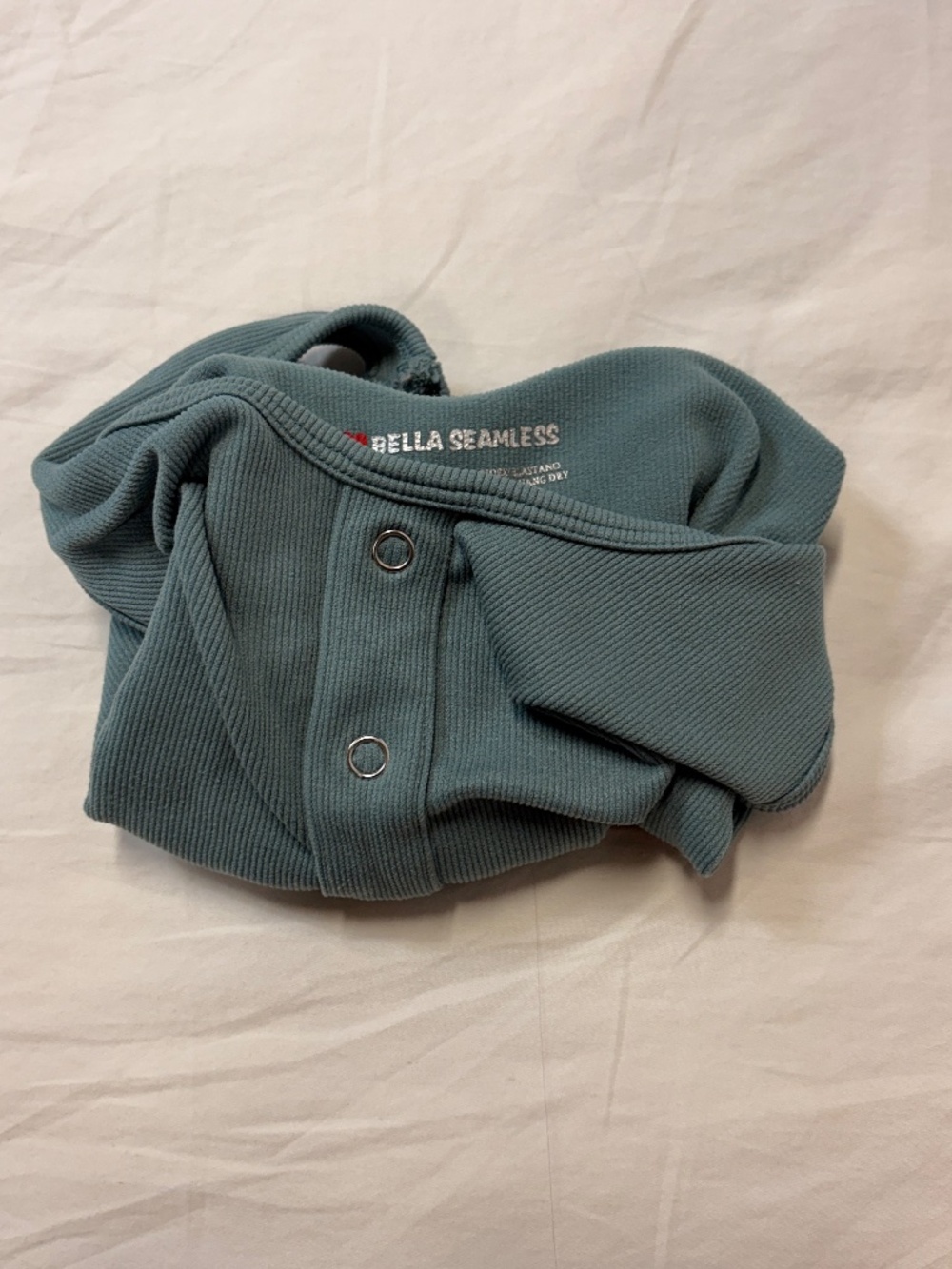 Bella seamless teal tank - Picture 4 of 4